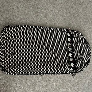 Vera Bradley Black and White Polka Dot Garment Bag